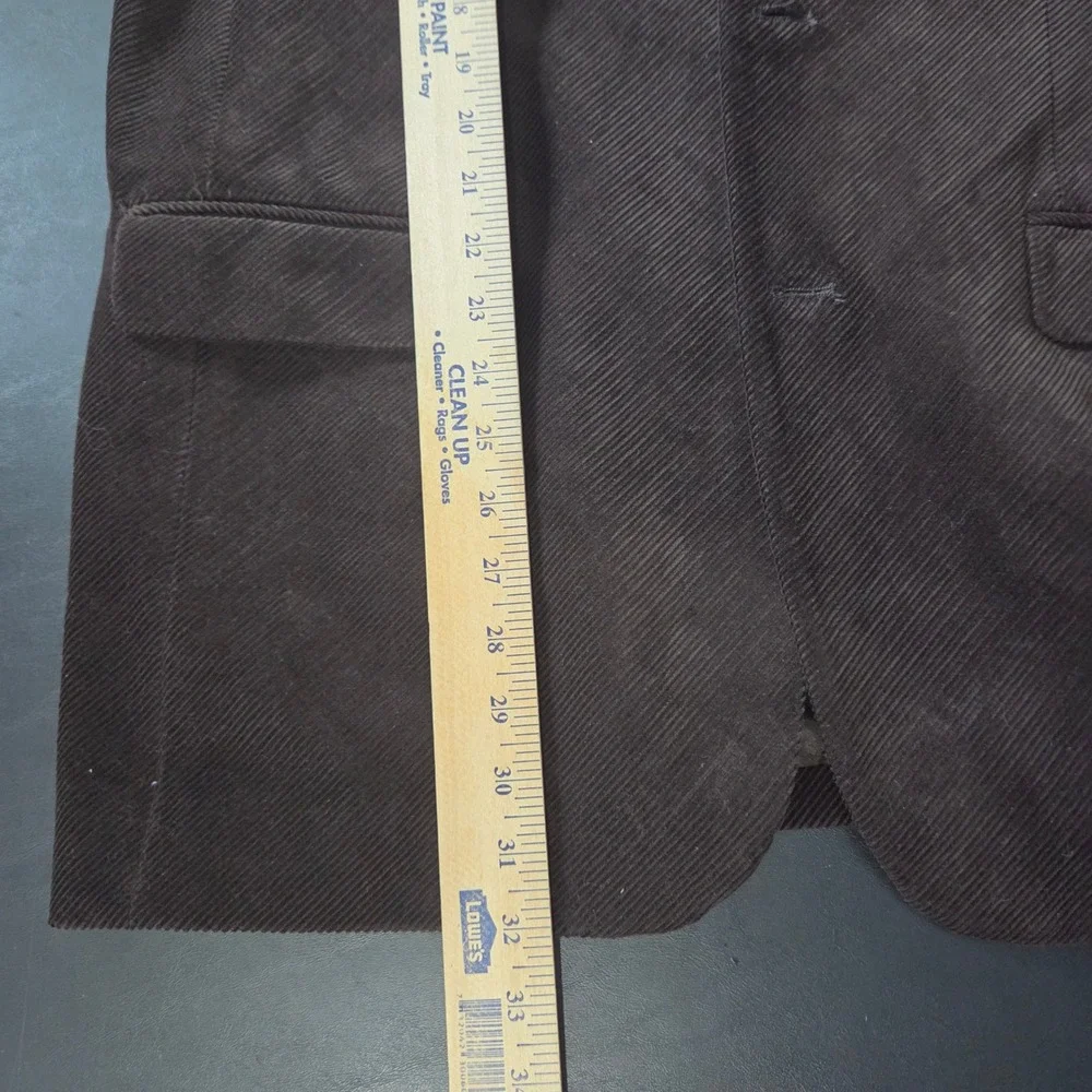 Banana Republic Blazer Mens 42R Brown Excellent Corduroy 3-Button Sport Coat